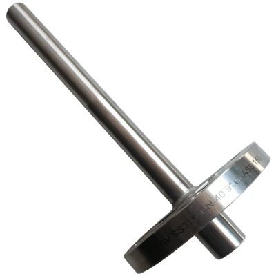 Tel-Tru Heavy Duty Flanged Thermowell, Model 385TWFH